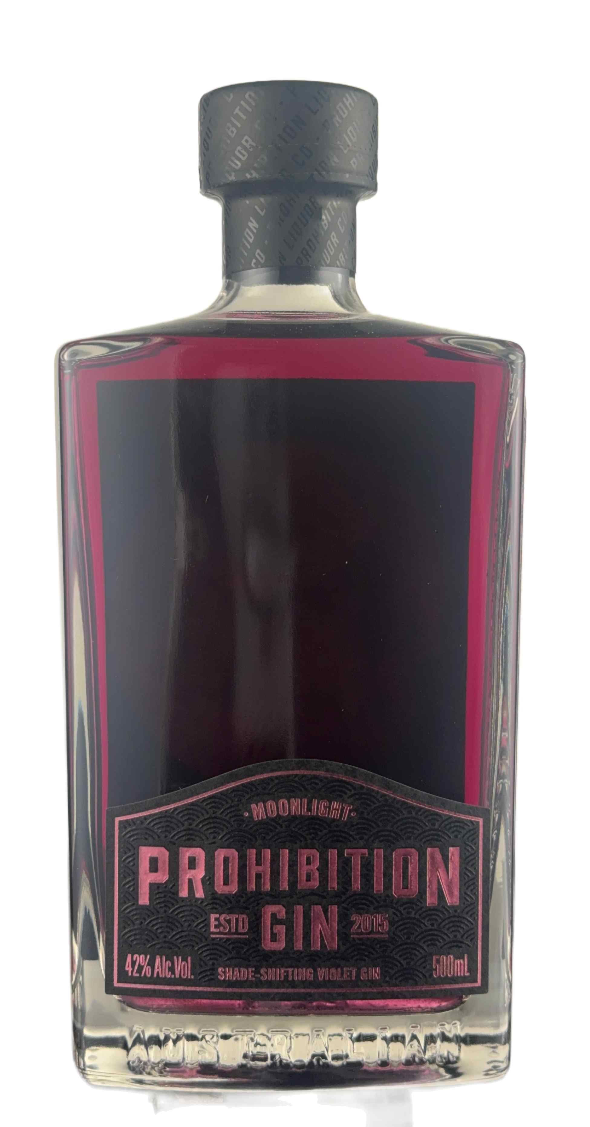 禁酒令 月光氈酒 （變色紫羅蘭氈酒）500ml