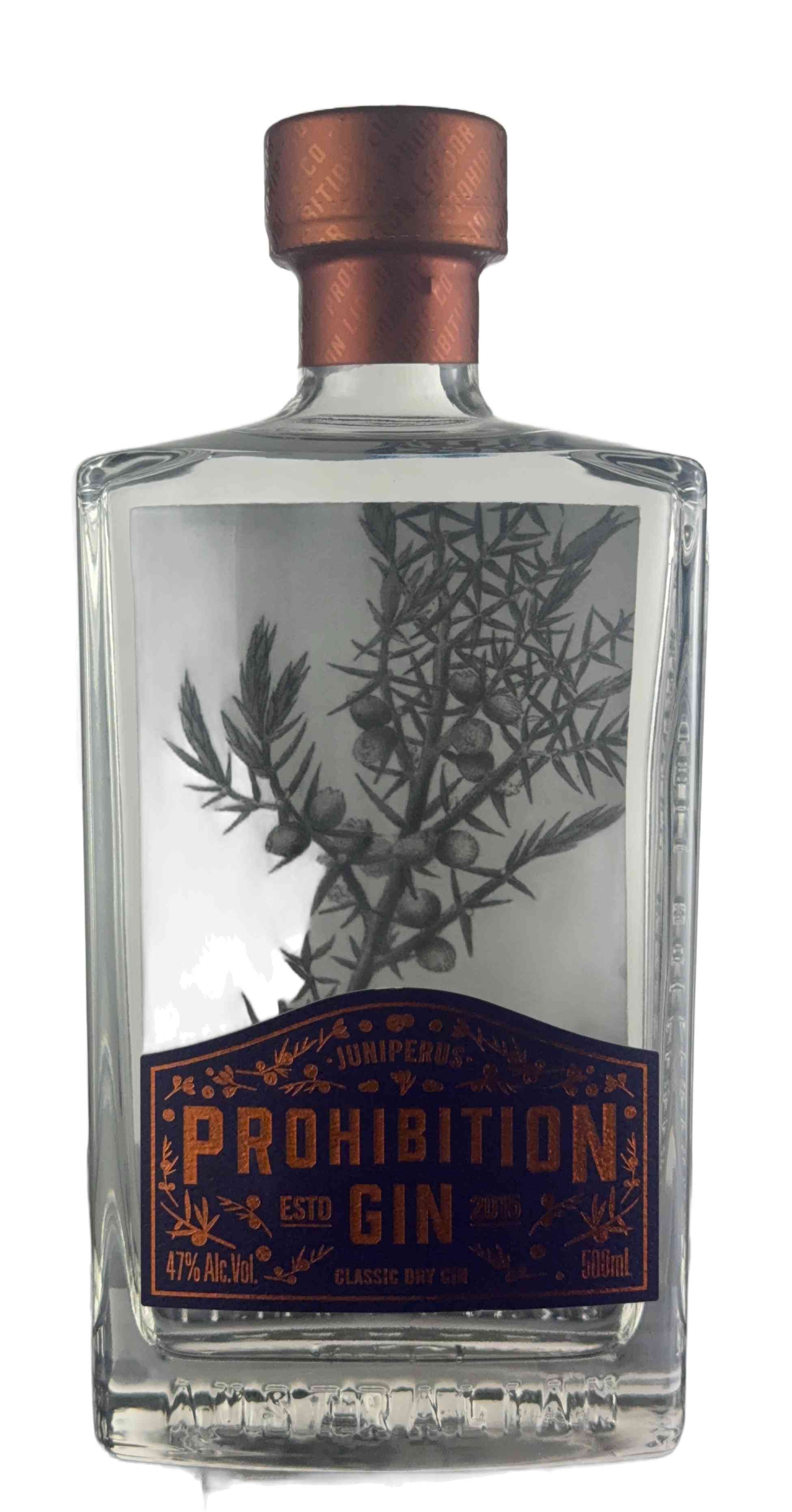 禁酒令 朱尼佩勒斯氈酒 500ml
