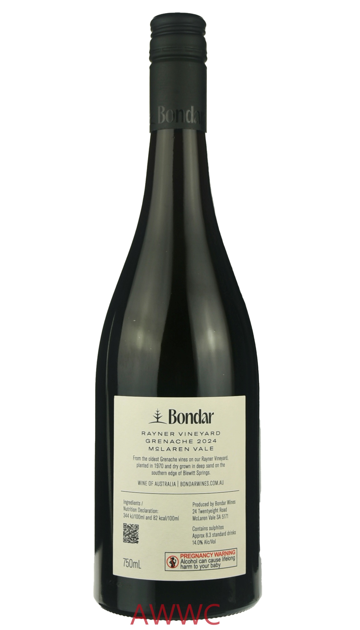 邦德Rayner Vineyard 歌海娜 2024