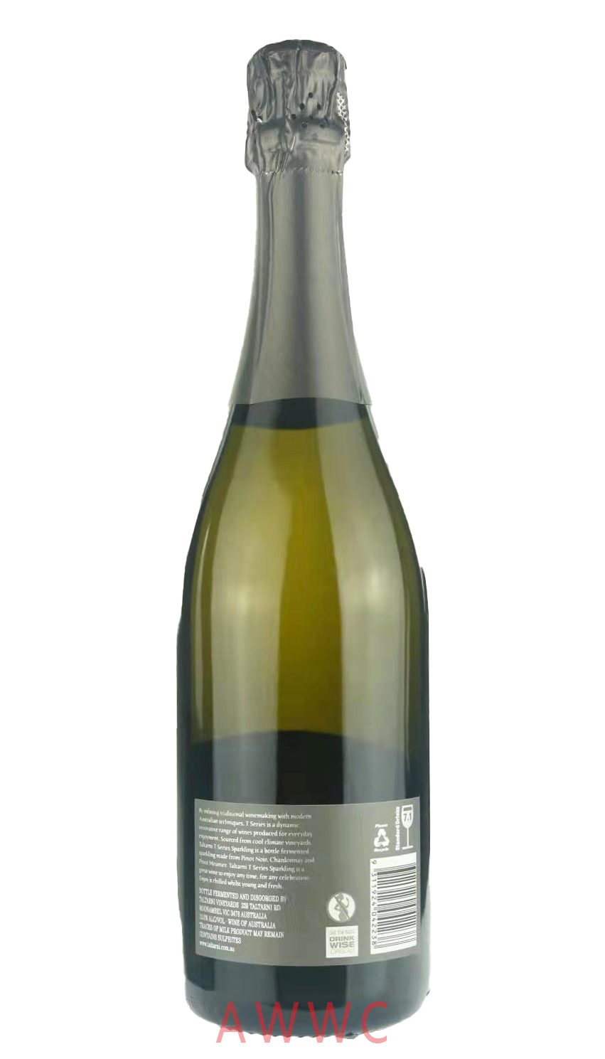 托塔尼 T Series Pinot Noir Chardonnay Pinot Meunier Sparkling NV