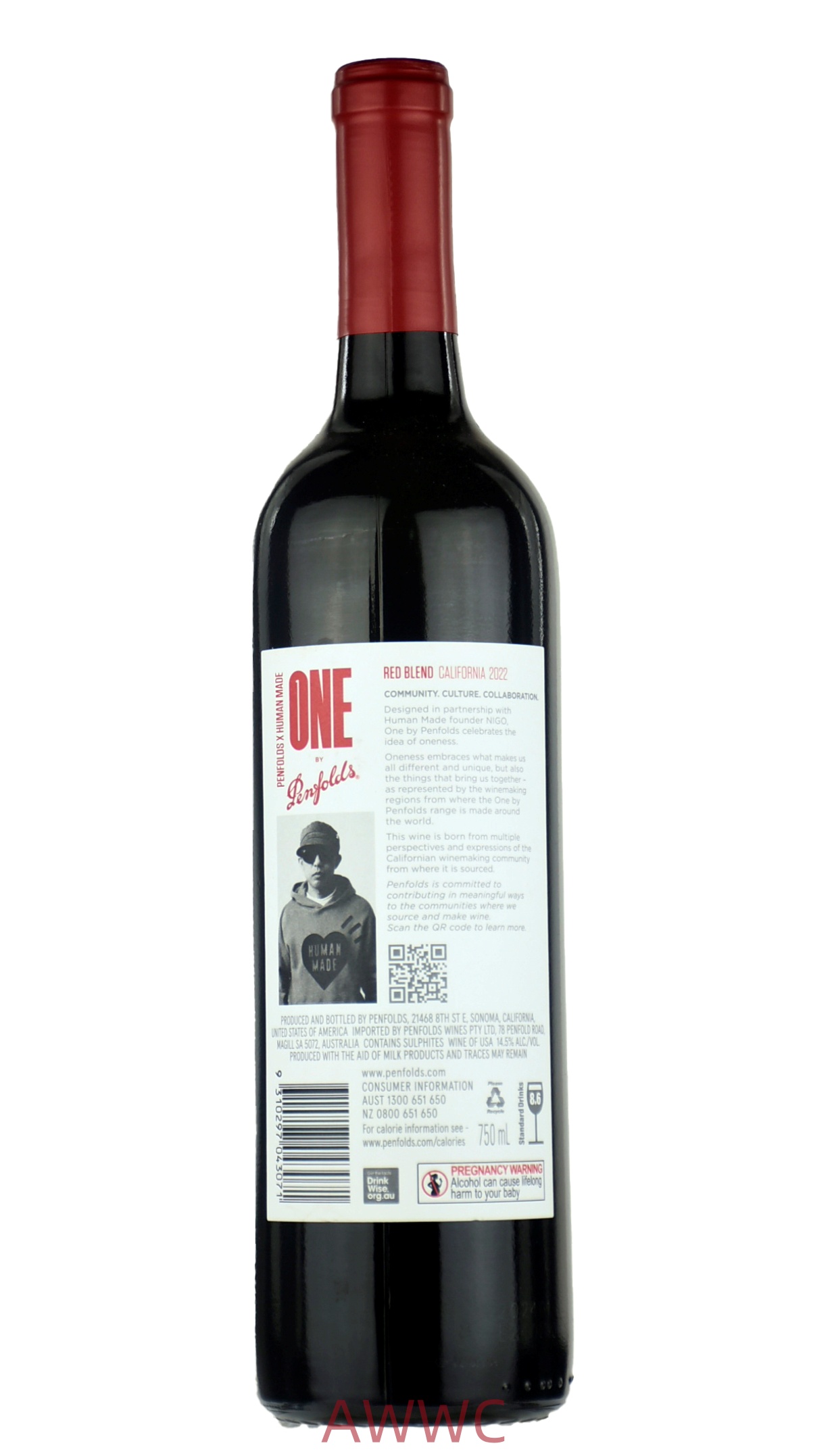 奔富一號  California Red Blend 2021